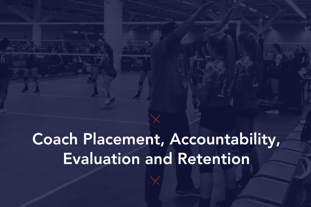JVA Webinar: Coach Placement, Accountability, Evaluation and Retention