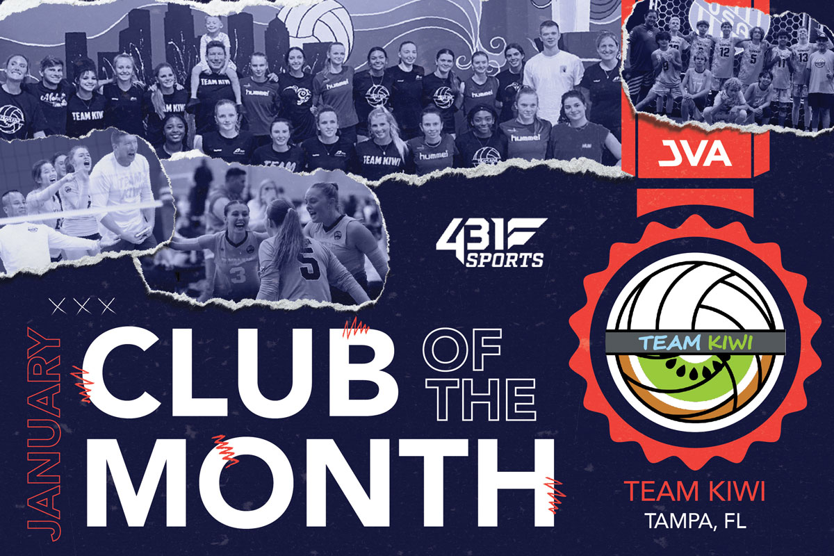 TEAM Kiwi Wins JVA Club of the Month