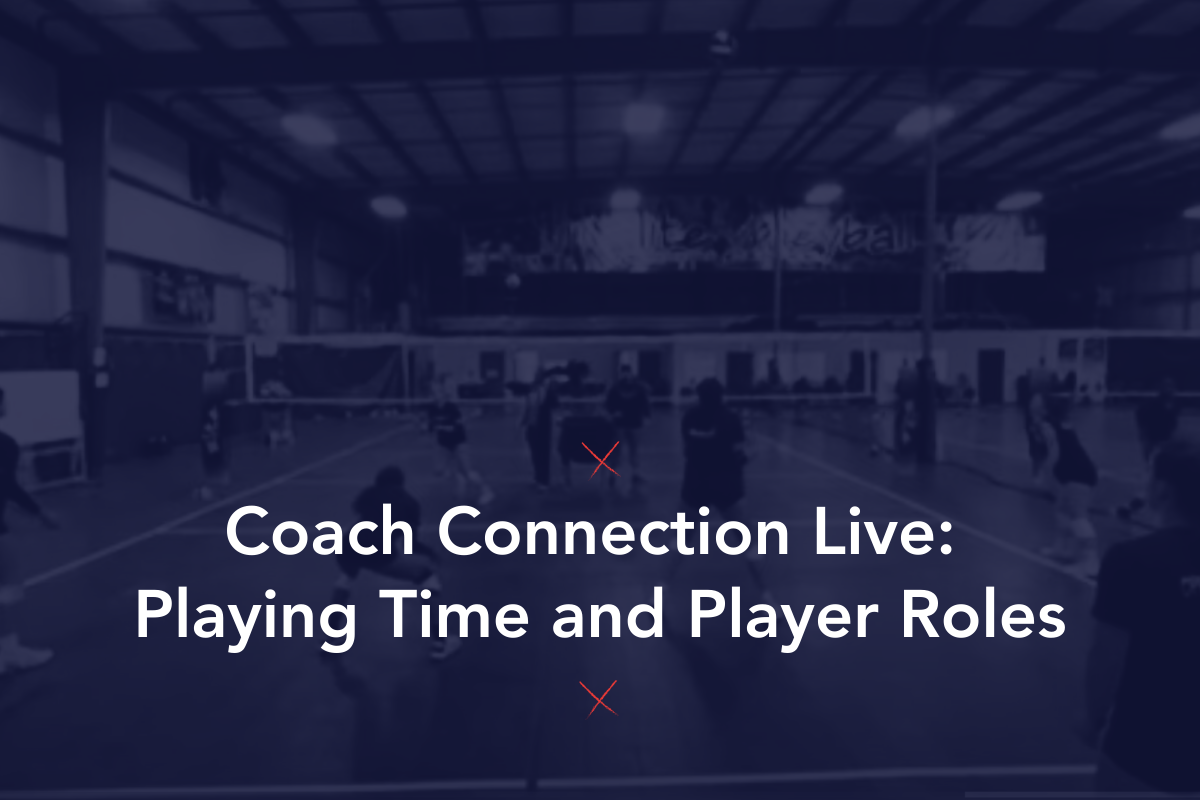 Coach Connection Live: Playing Time and Player Roles