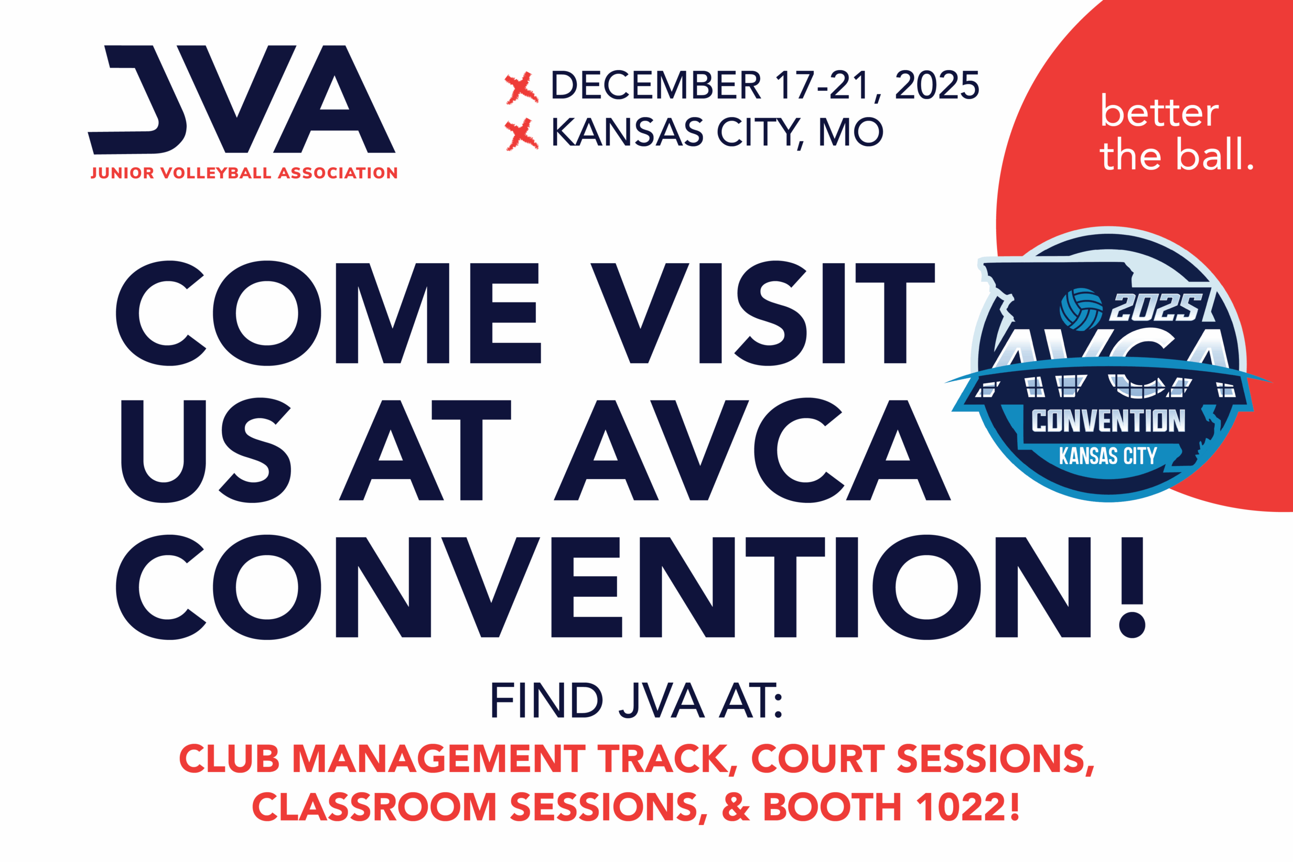 JVA Hosts Club-Focused Programming at the 2025 AVCA Convention