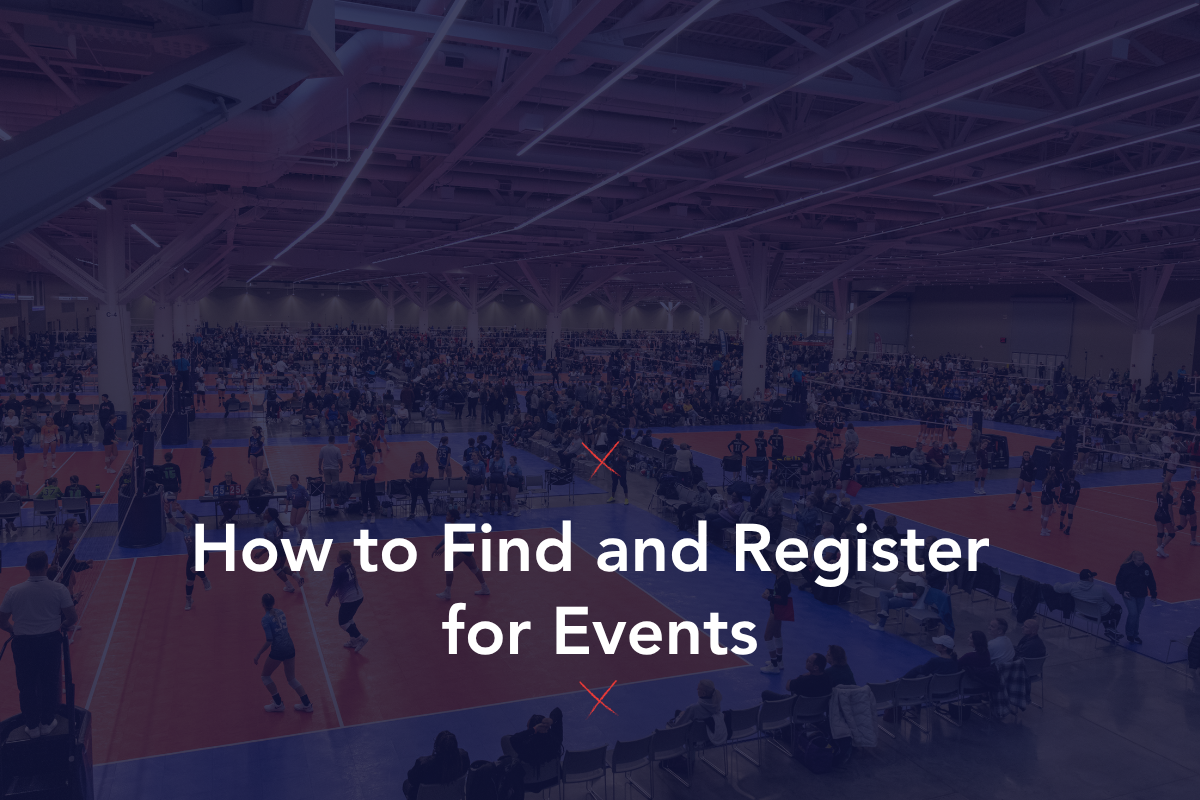 How to Find and Register for Events