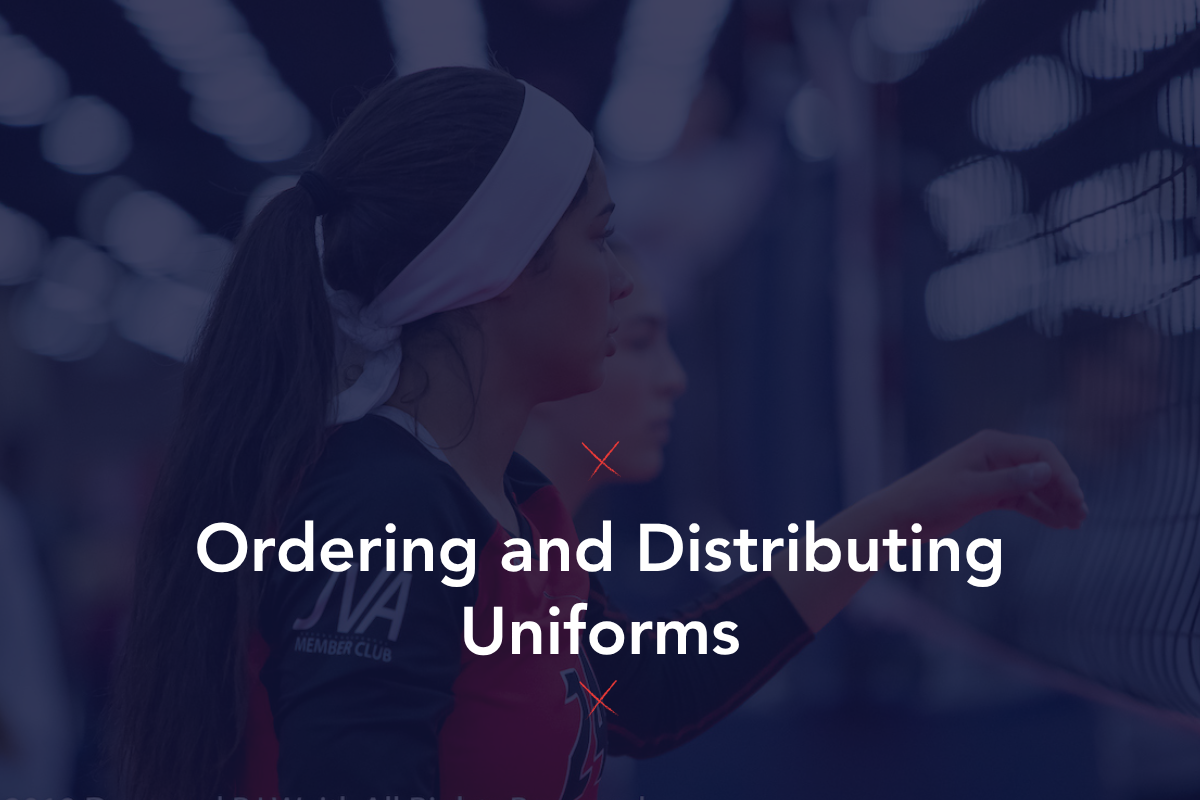 Ordering and Distributing Uniforms