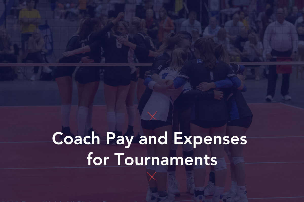 Coach Pay and Expenses for Tournaments