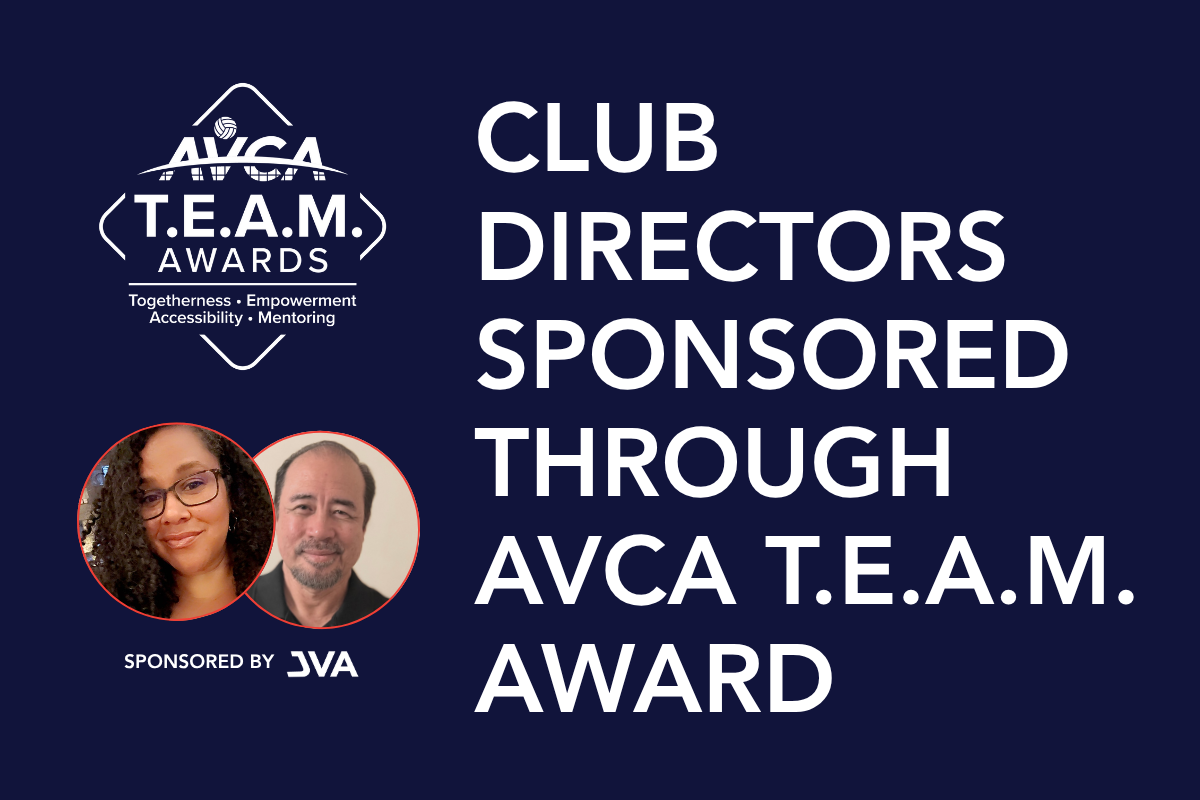 JVA Names Two Volleyball Directors for the AVCA T.E.A.M. Awards