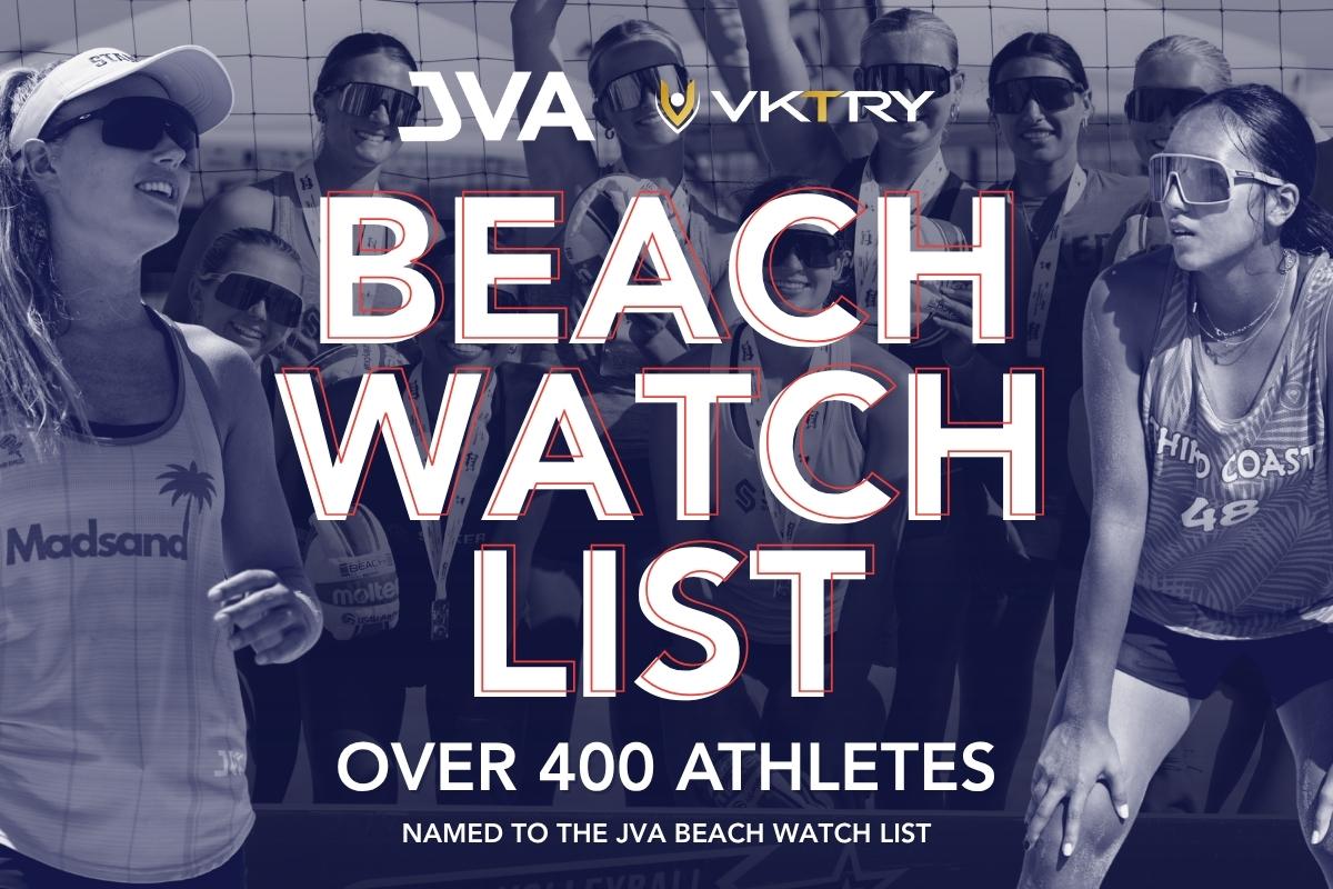 JVA Announces the 2026 JVA Beach Watch List powered by VKTRY Performance Insoles