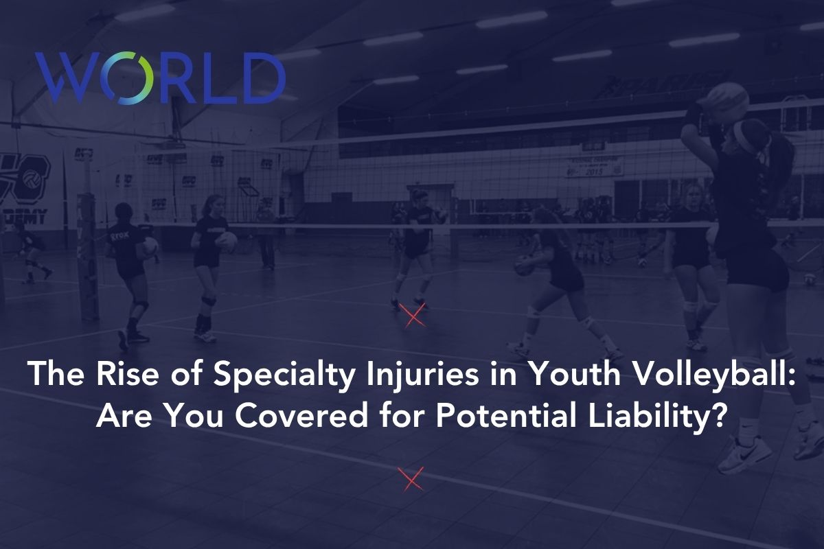 The Rise of Specialty Injuries in Youth Volleyball: Are You Covered for Potential Liability?
